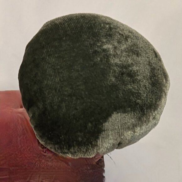 NWT Hot Skwash Silk Velvet Pumpkins (SET of 2, Handmade with Natural Stems) - Picture 11 of 13